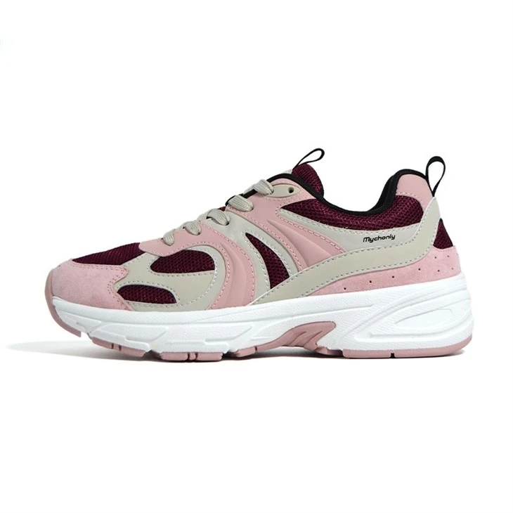OEM Women's Platform Lace-Up Casual Sneakers Mychonly suppliers